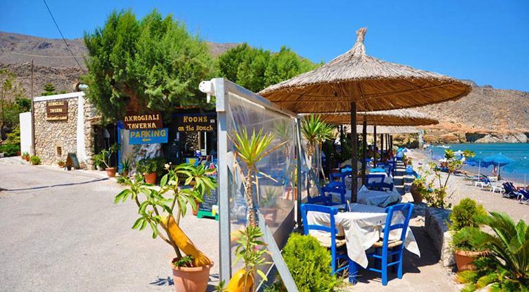 Beachfront Apartment Kato Káto Zákros エクステリア 写真